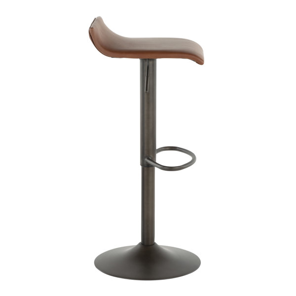 Wade Logan® Camargo Swivel Adjustable Height Stool & Reviews Wayfair